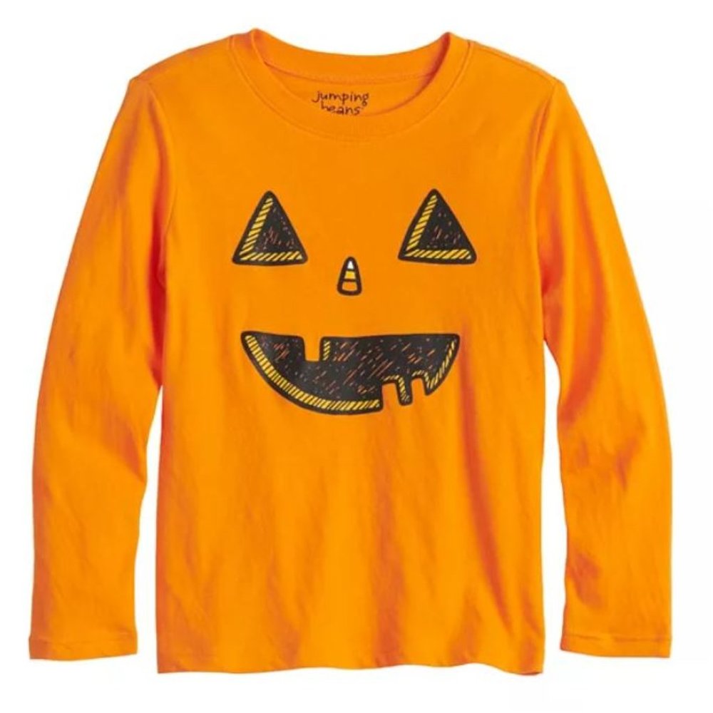 Disney Jumping Beans® Halloween Long-Sleeve Graphic Tee - NWT